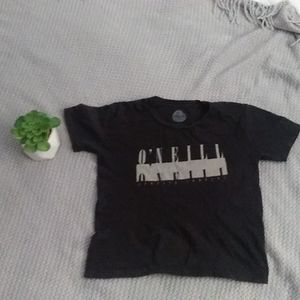 Black Grunge Aesthetic Crop Top